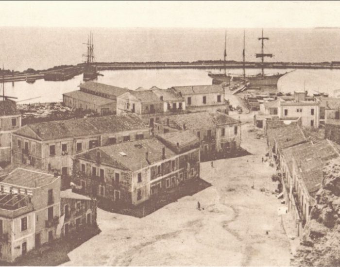 Foto d'epoca Porto Vecchio Crotone